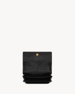 YSL Sunset Large in Crocodile-Embossed Leather - Image 3